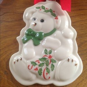 Lenox- Teddy Bear Cookie Press